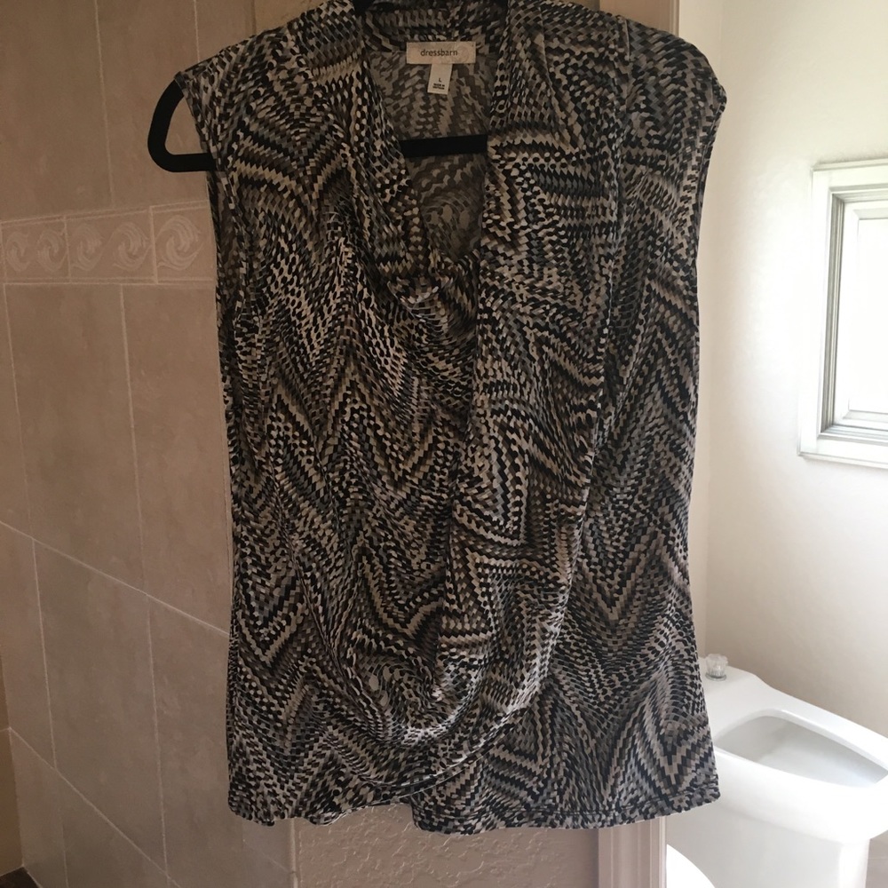 Dress barn dressy top size large